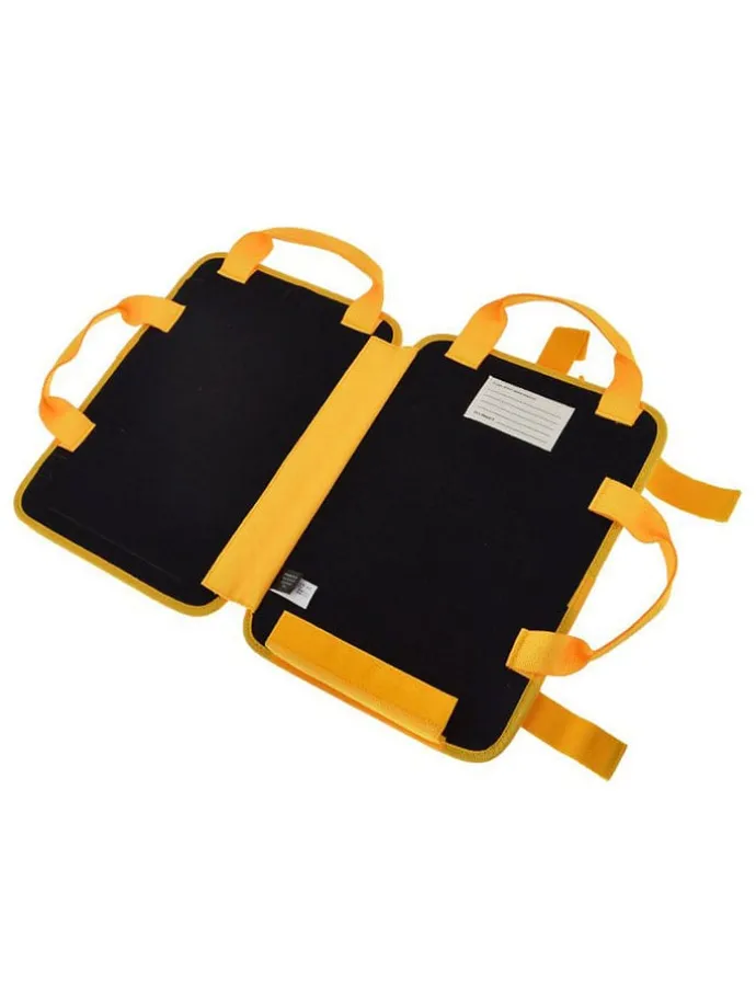 Tasorganizer geel - (B)30 x (H)38 x (D)3 cm