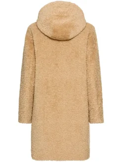 Teddymantel beige