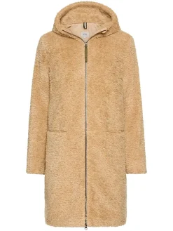 Teddymantel beige