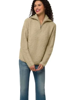 Teddypullover beige