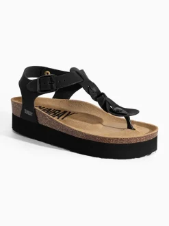 Teenslippers "Arroz" zwart