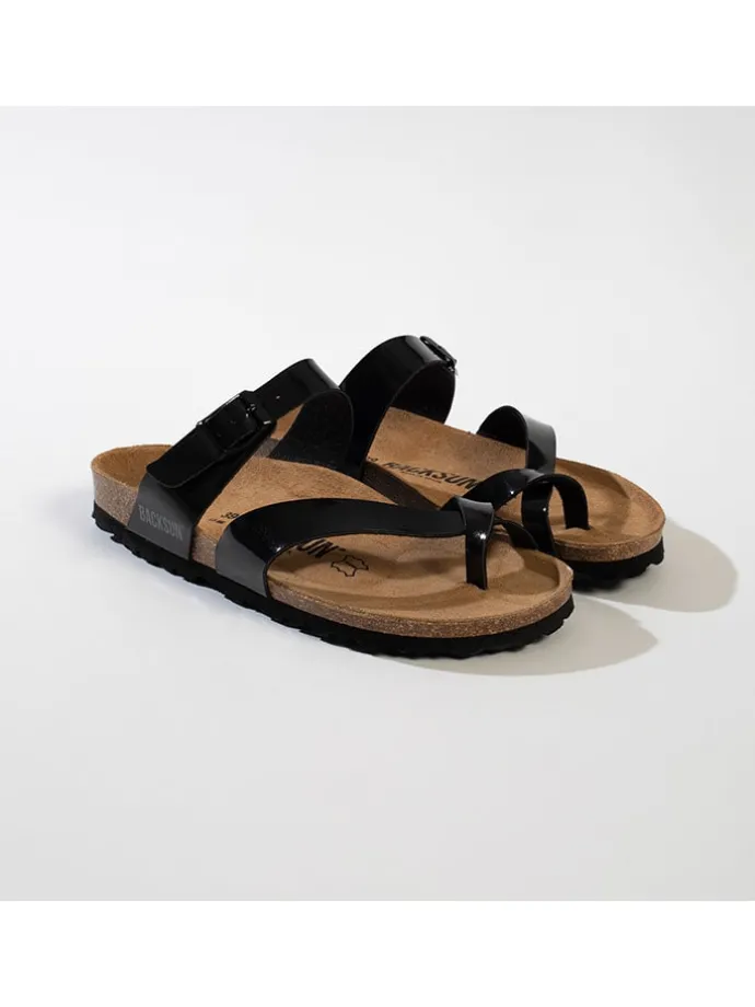 Teenslippers "Barcelone" zwart