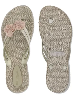 Teenslippers beige