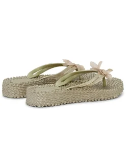 Teenslippers beige