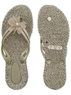 Teenslippers beige