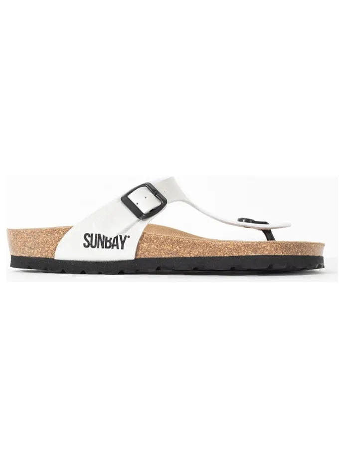 Teenslippers "Camelia" wit