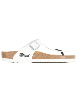 Teenslippers "Camelia" wit