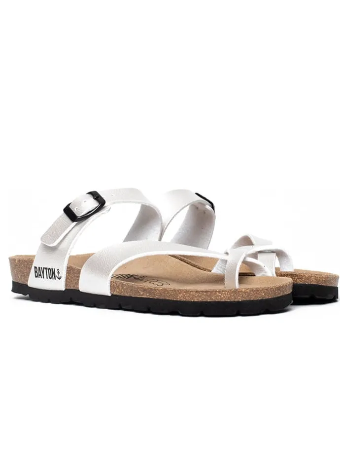 Teenslippers "Diane" wit