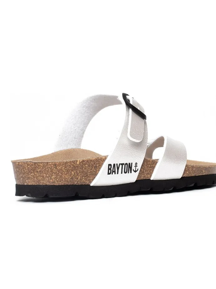 Teenslippers "Diane" wit