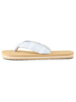 Teenslippers "Ditsy" lichtblauw