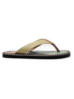 Teenslippers geel/meerkleurig