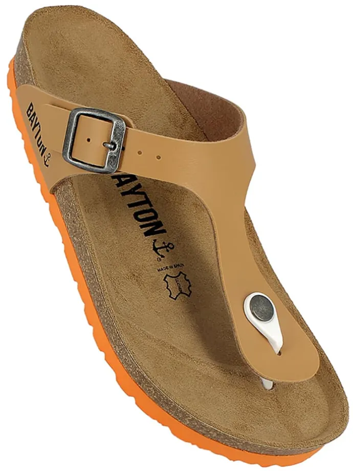 Teenslippers "Mercure" beige