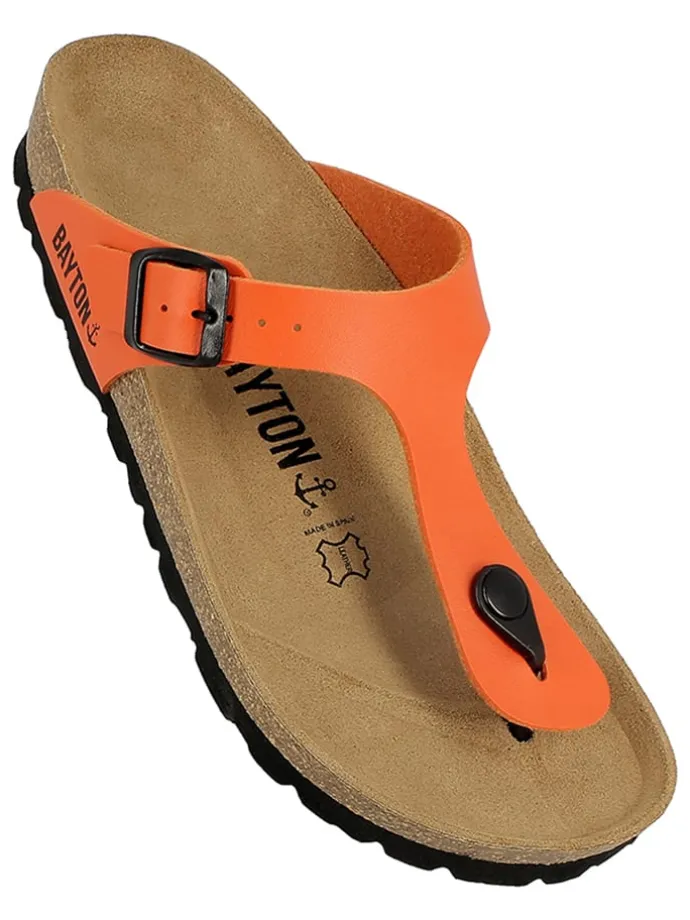 Teenslippers "Mercure" oranje