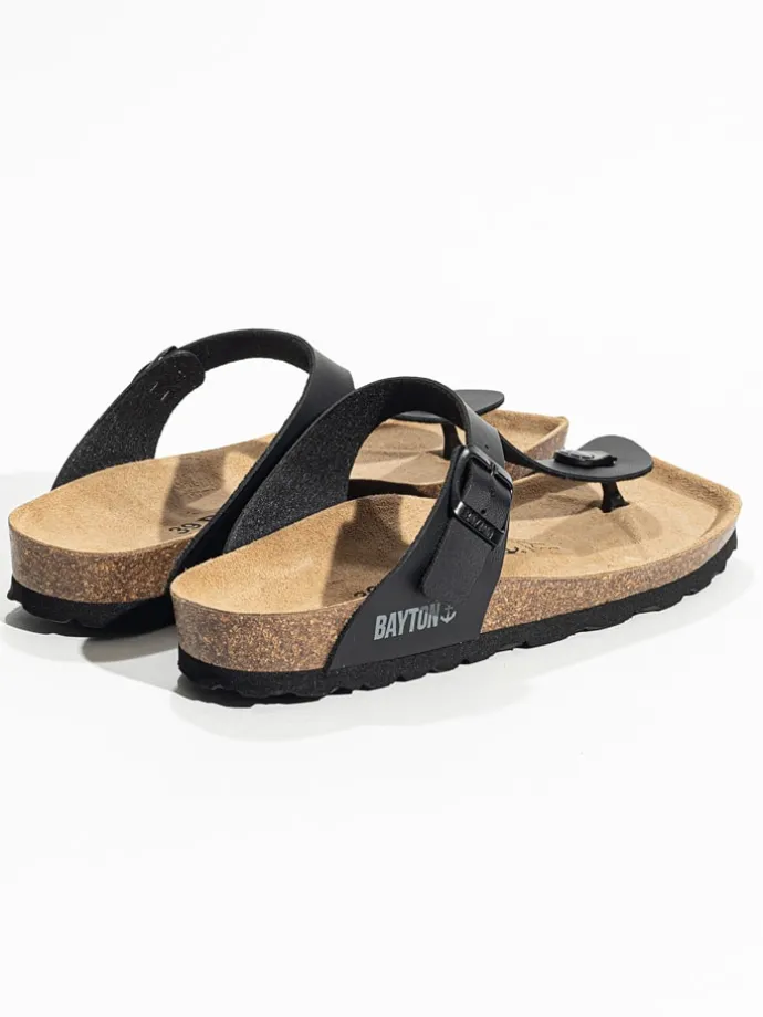 Teenslippers "Mercure" zwart