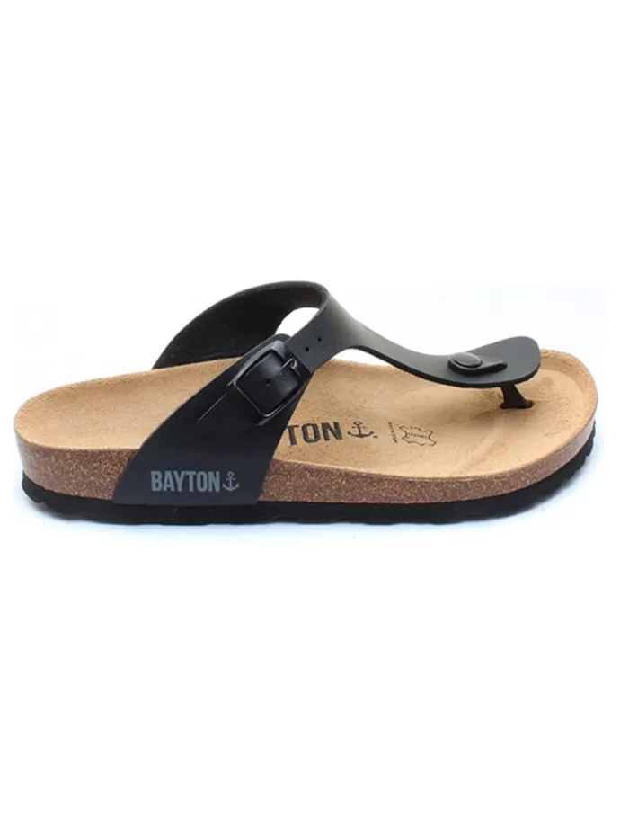 Teenslippers "Mercure" zwart