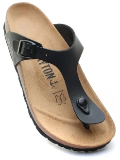 Teenslippers "Mercure" zwart