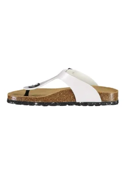 Teenslippers "Mymosa" wit