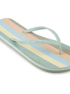 Teenslippers "Profile" groen