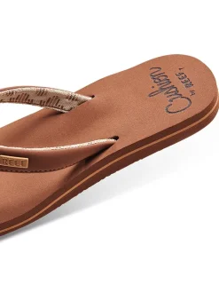 Teenslippers "Reef Cushion Sands" lichtbruin