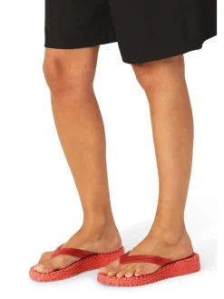 Teenslippers rood