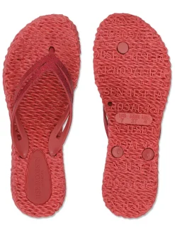 Teenslippers rood