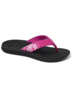 Teenslippers "Santa Ana" roze/zwart