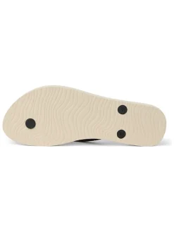 Teenslippers "Seaside" zwart