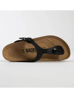 Teenslippers "Singapore" zwart