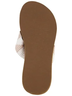 Teenslippers "Spring" lichtbruin/beige
