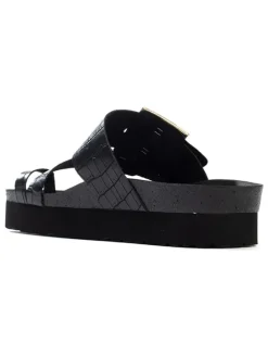 Teenslippers "Valdivia" zwart