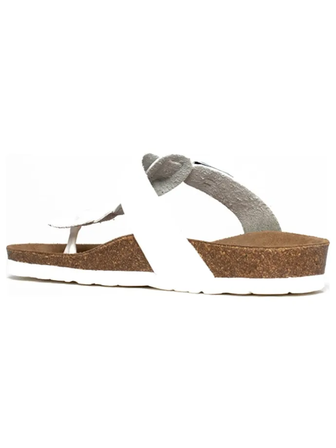 Teenslippers wit
