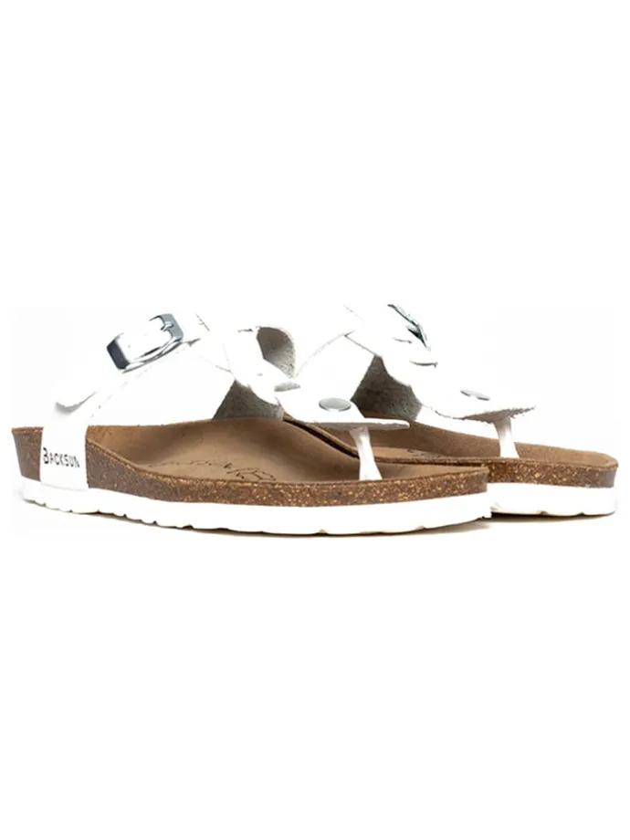 Teenslippers wit