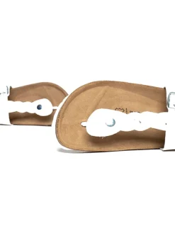Teenslippers wit