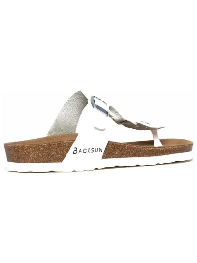 Teenslippers wit