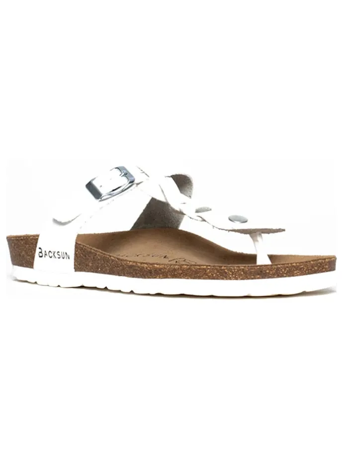 Teenslippers wit