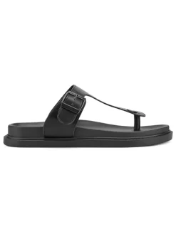 Teenslippers zwart