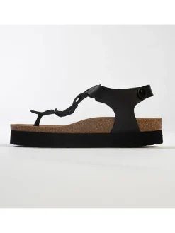Teenslippers zwart