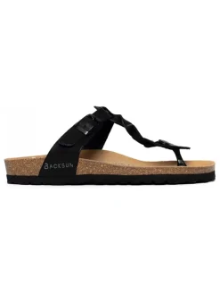 Teenslippers zwart