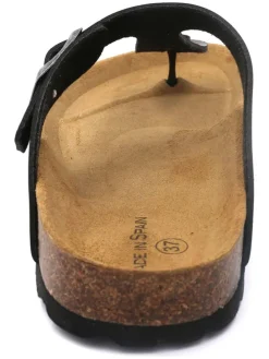 Teenslippers zwart