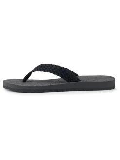 Teenslippers zwart