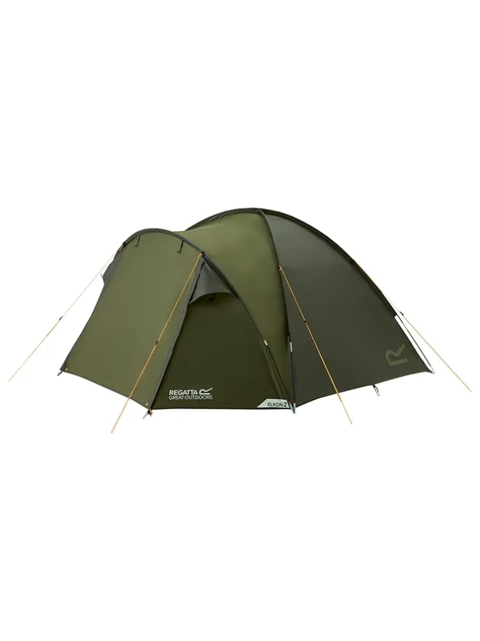 Tent "Elkon" kaki - (L)225 x (B)210 x (H)116 cm