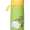 Thermofles "Moomintroll" geel/groen - 450 ml