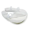 Toiletkussenhoes "Soft" wit - (B)38 x (H)5 x (D)46 cm