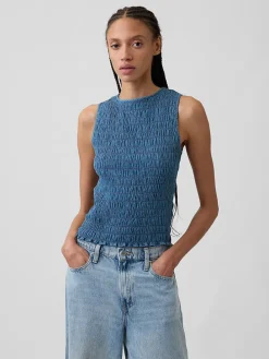 Top blauw