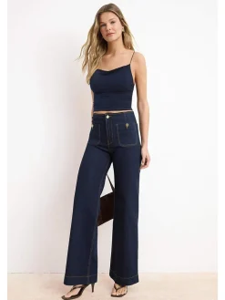 Top donkerblauw