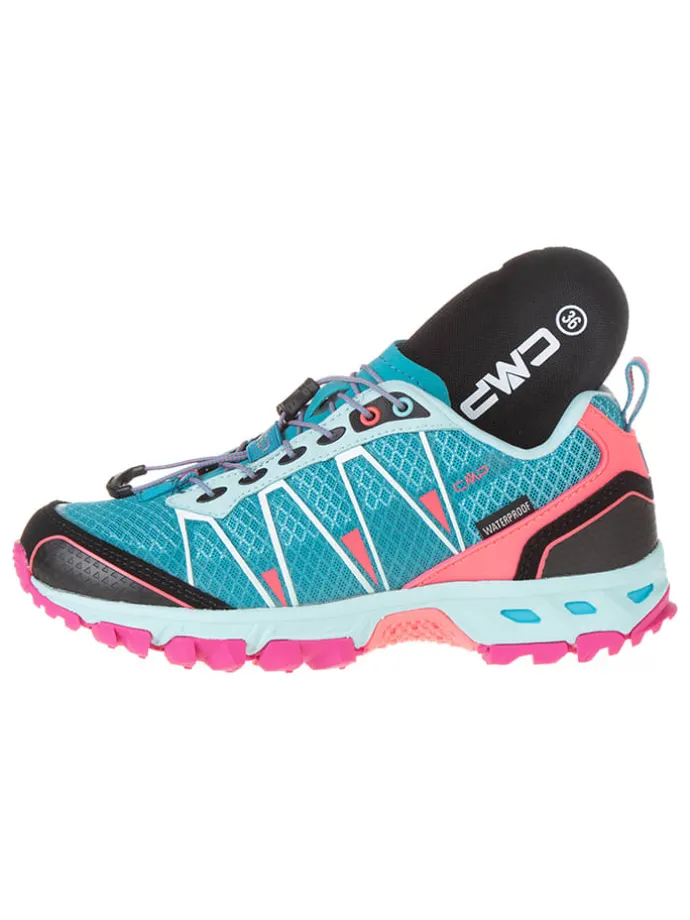 Trailrunningschoenen "Altak" turquoise/roze