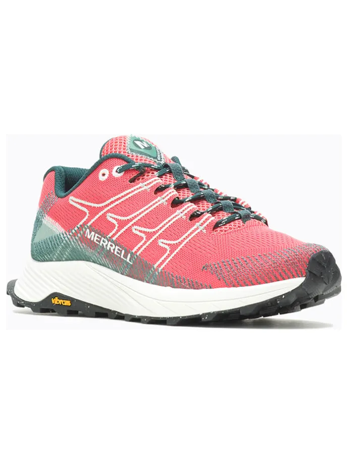 Trailrunningschoenen "Moab" koraalrood/groen
