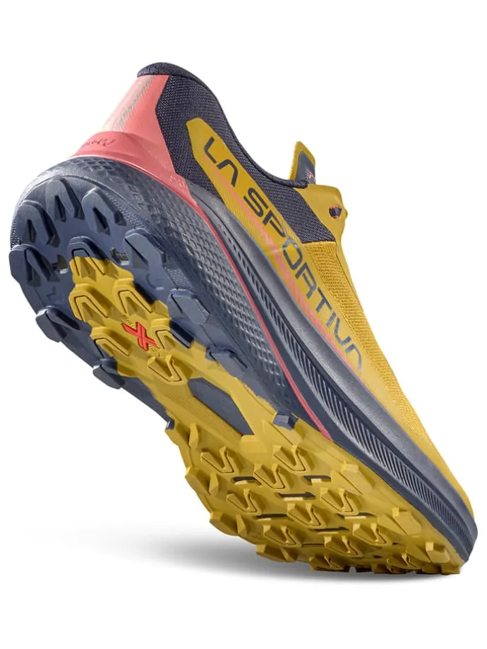 Trailrunningschoenen "Prodigio" geel/grijs