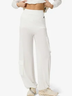Trainingscargobroek "Loose Air" wit