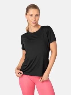 Trainingsshirt "Ava" zwart